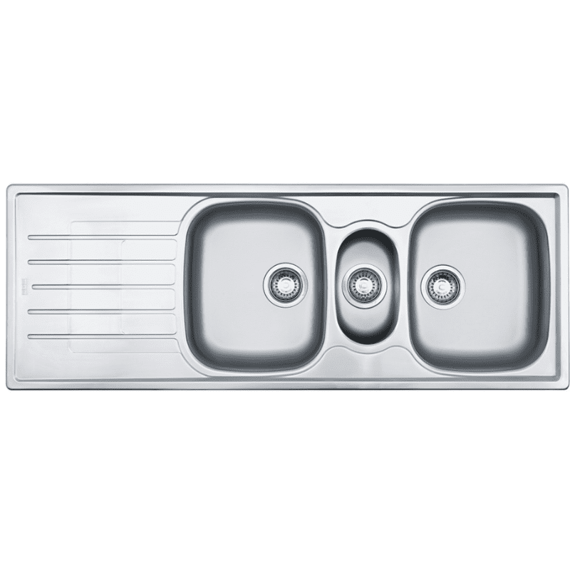 Franke Cascade Sink Drop-In Stainless Steel Triple.