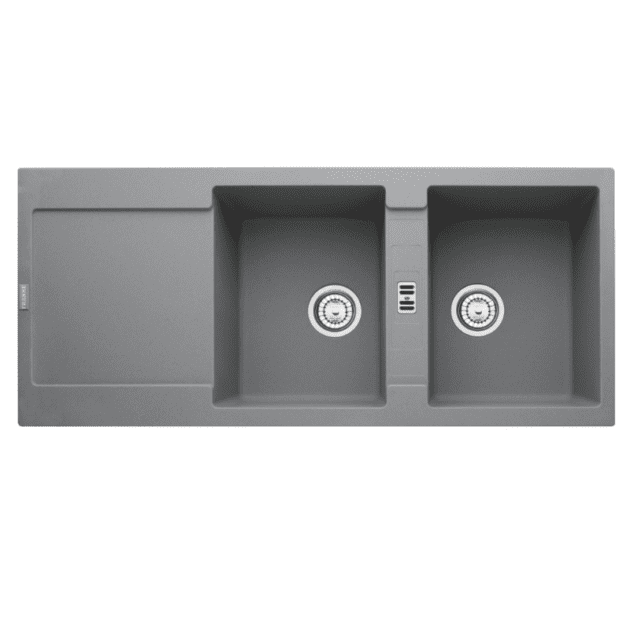 Franke Maris Sink Drop-In Composite Double Bowl With Drip Tray.