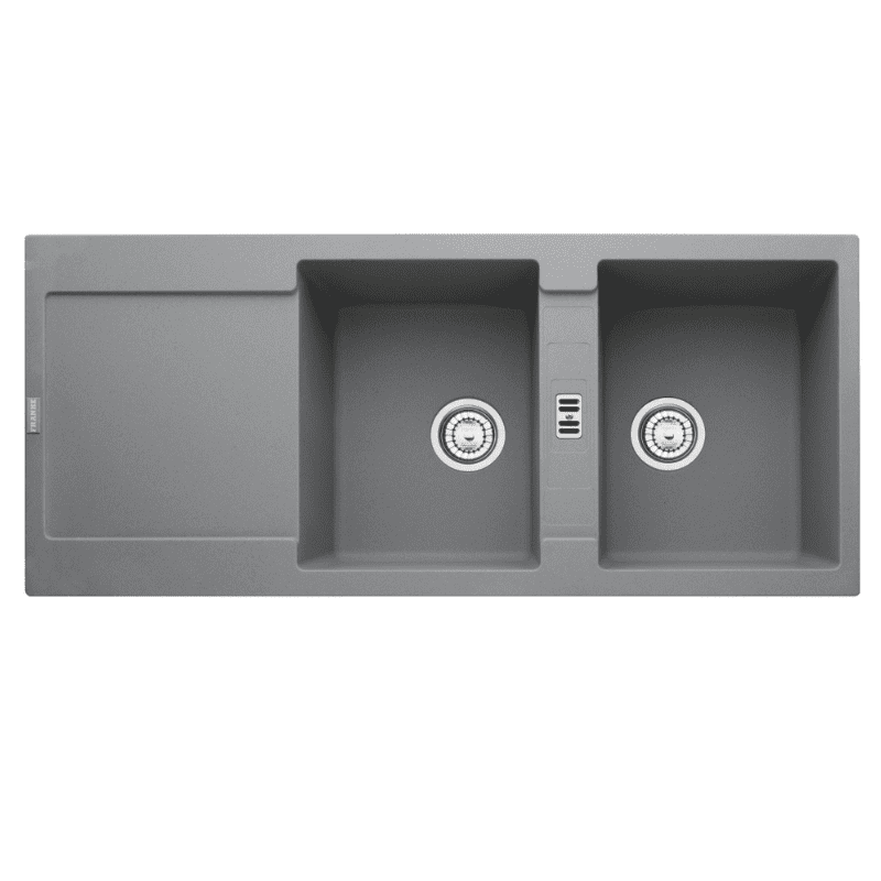 Franke Maris Sink Drop-In Composite Double Bowl With Drip Tray.