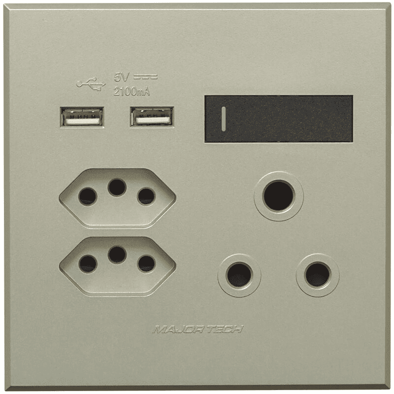 Veti 3 Range: USB, Double V-Slim, Single RSA Sockets.
