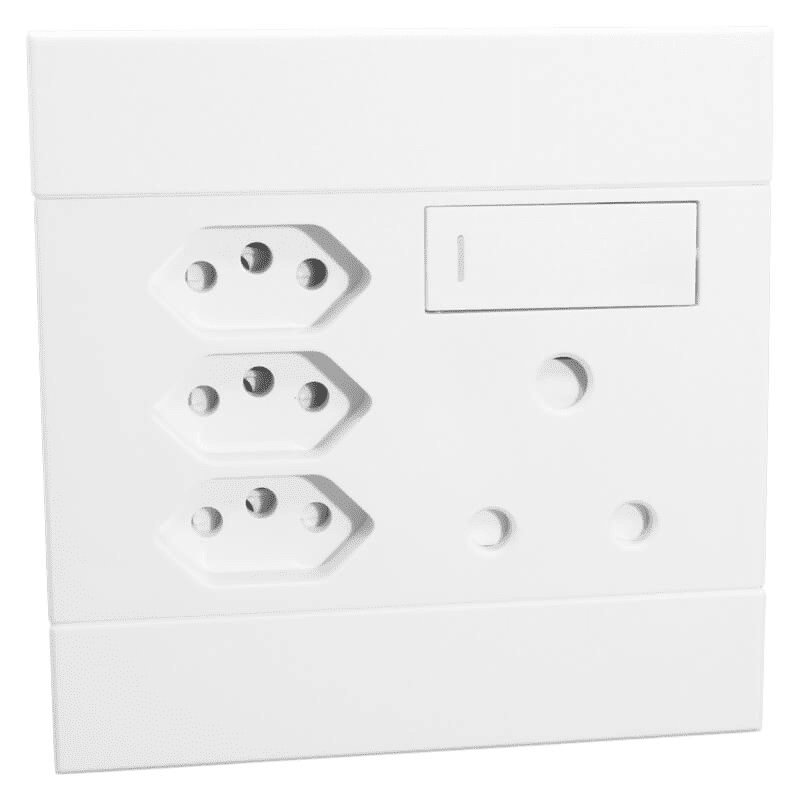 Triple V-Slim Socket + Single RSA Socket.