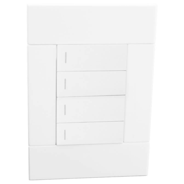 Veti 2 Range: 4 Lever Switch (1 way). - Image 2