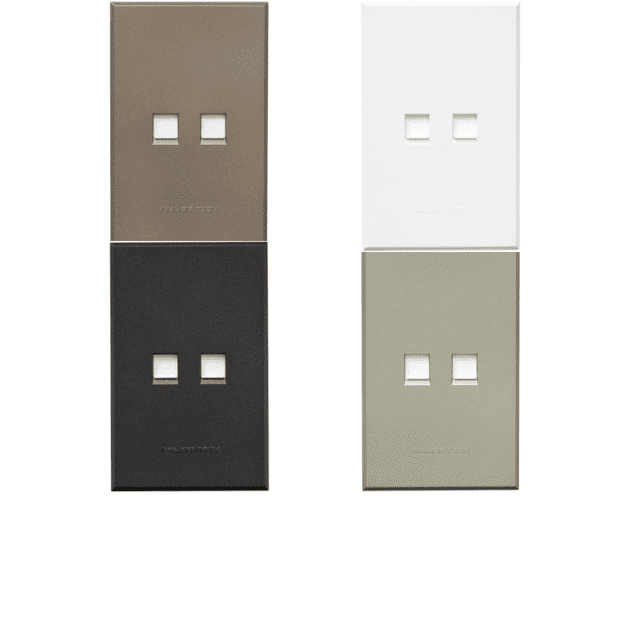 Veti 3 Range: Dual Data Socket.