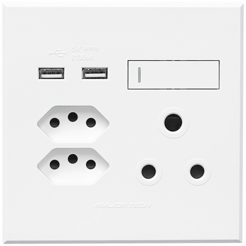 Veti 3 Range: USB, Double V-Slim, Single RSA Sockets.