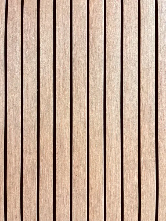 oak black wall slat